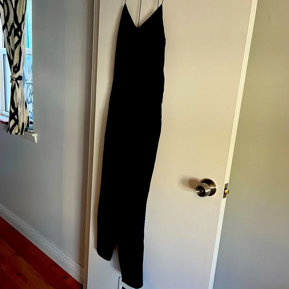 Gorgeous navy jcrew jumpsuit. Very sexy back. Straight leg. - Picture 1 of 1